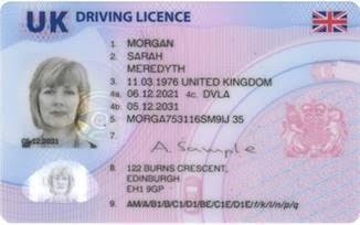 UK DVLA Driving Licence Full UK Driving Licence