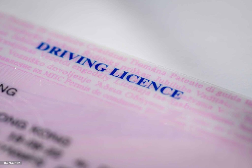 view driving licence information
