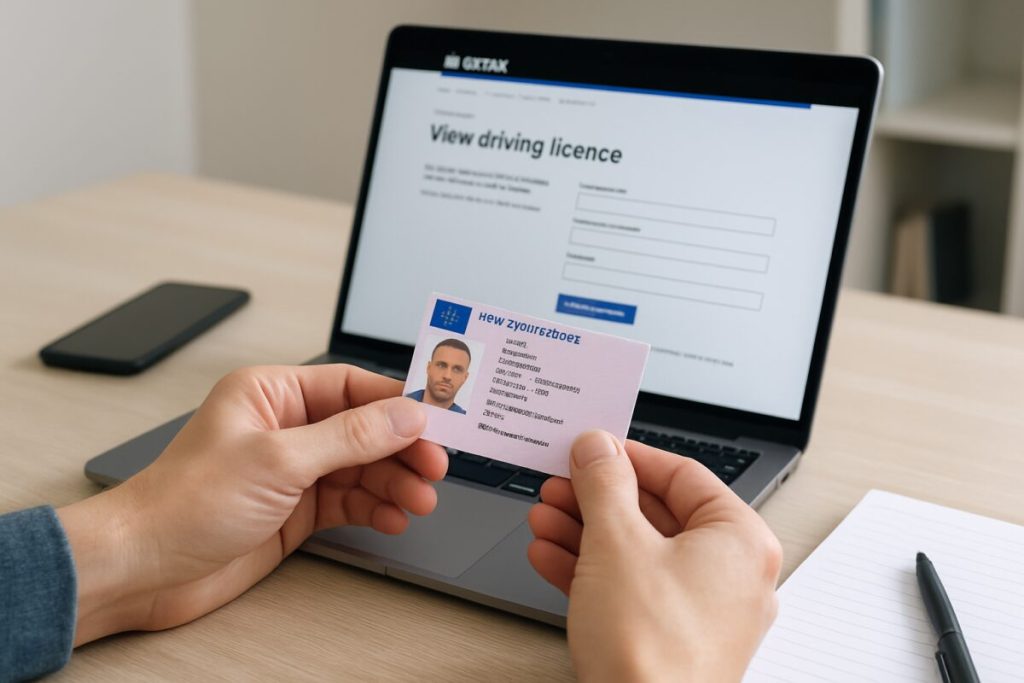 how do you check your license status
