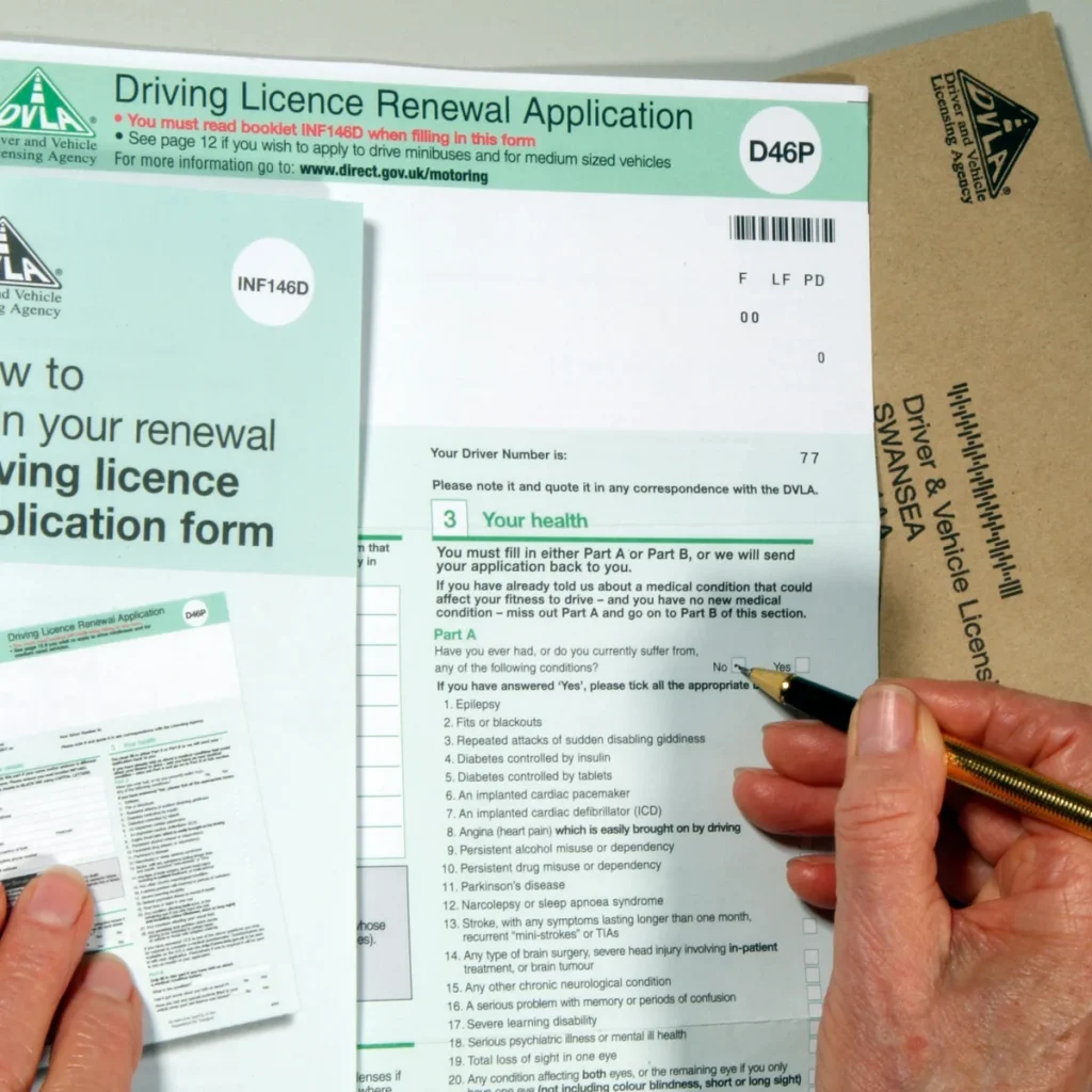 apply for driving licence UK