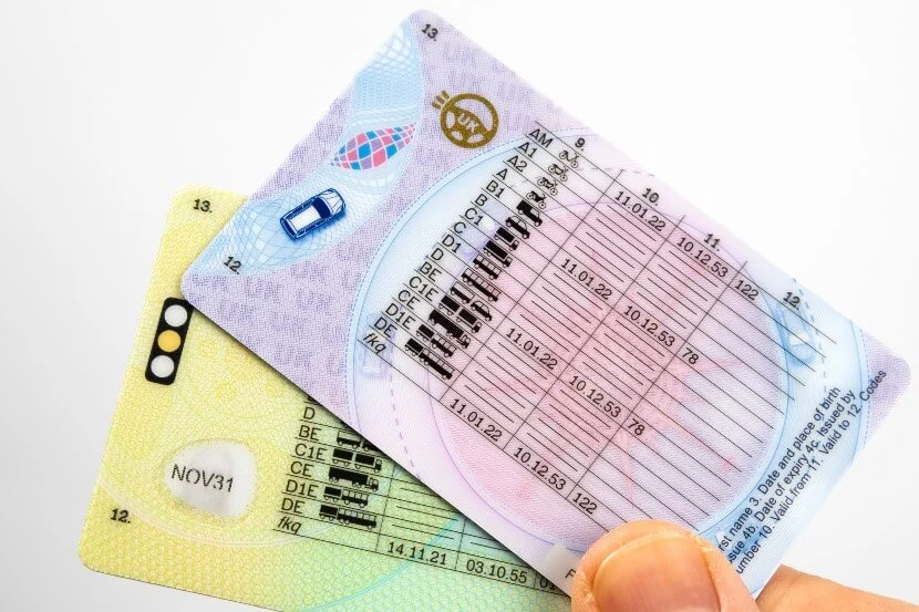 new driving licence after losing old one